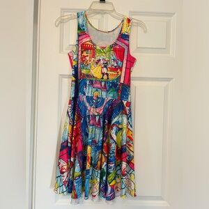 Women size medium beauty and the beast inspired dress. Bought on Amazon.